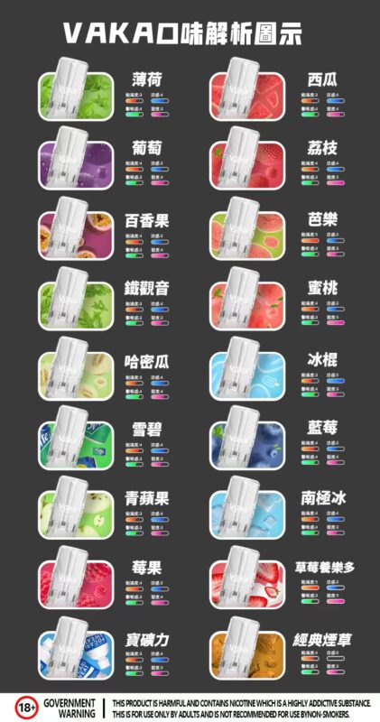 VAKA煙彈七彩發光彈